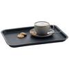 SERVERINGSBRICKA UTE - svart, Klassisk, plast (36,4/26,3/2,2cm) - Based