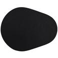 Tischset Jette aus Leder in Schwarz - Schwarz, Leder (45/35cm) - Premium Living Tischset Jette aus Leder in Schwarz - Schwarz, Leder (45/35cm) - Premium Living