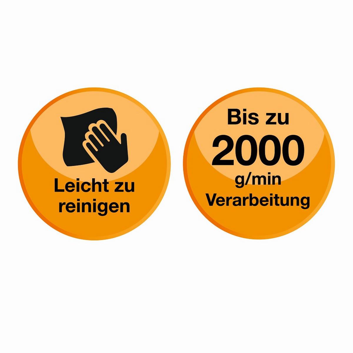 MASZYNKA DO MIELENIA MIĘSA 05708 - kolor srebrny/czarny, Basics, tworzywo sztuczne/metal (32/17,1/34,2cm) - KOCHWERK