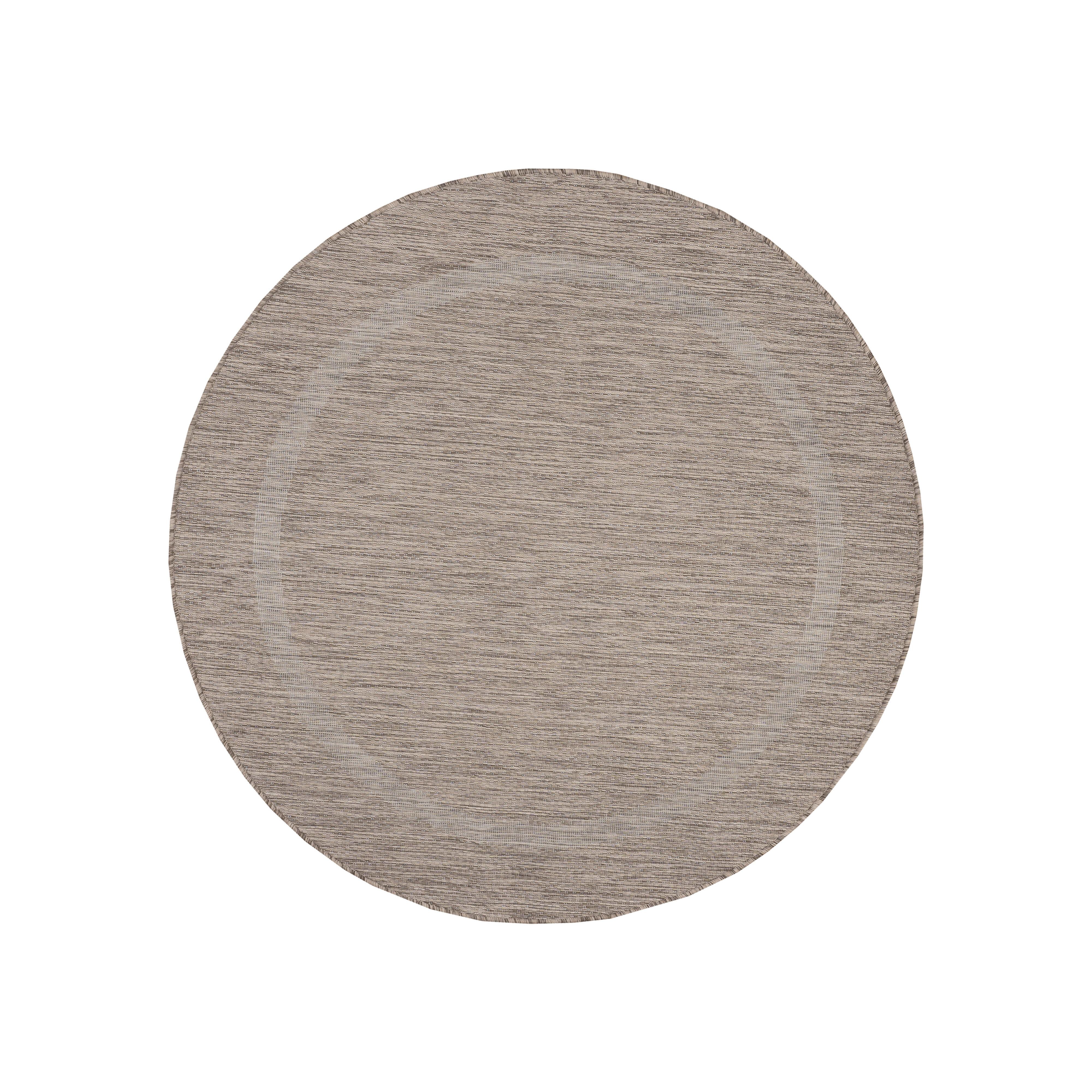 Ravno Tkana Preproga Relax, Rjava, 160cm - rjava, Basics, tekstil (160/160cm) - Novel