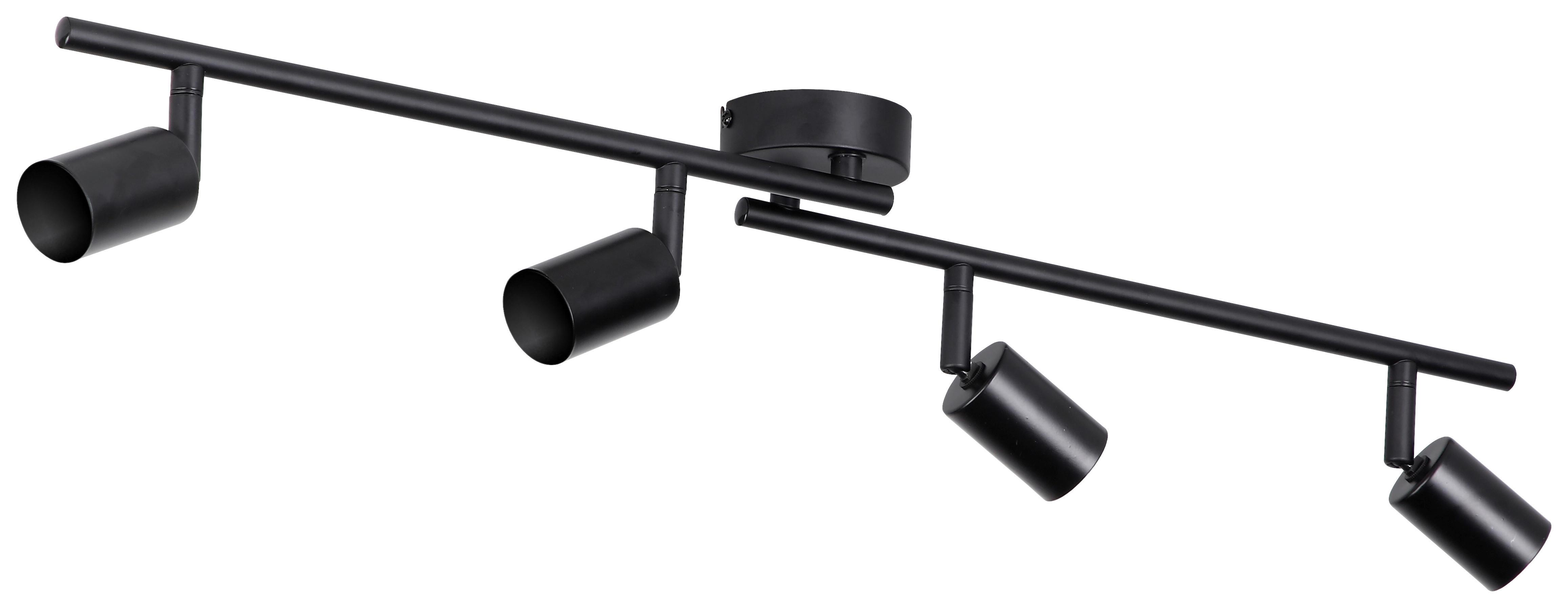 Strahler Molly in Schwarz max. 24 Watt - Schwarz, Konventionell, Metall (79,5/8,5/15,5cm) - Modern Living