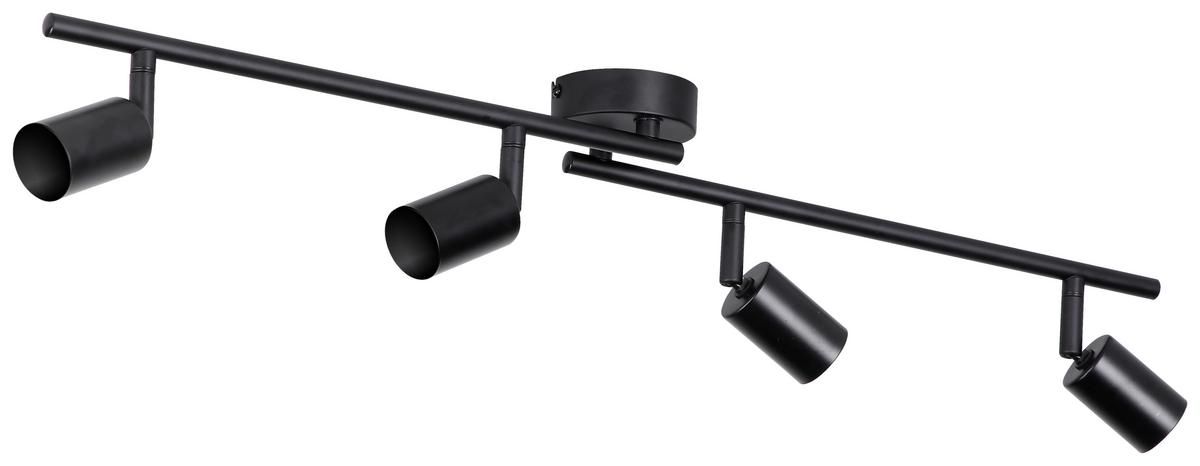 Strahler Molly in Schwarz max. 24 Watt - Schwarz, KONVENTIONELL, Metall (79,5/8,5/15,5cm) - Modern Living