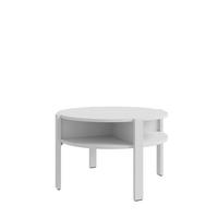 Klubska Miza Tobago, Svetlo Siva - svetlo siva, Design, leseni material (74,4/74,4/45,5cm) - Carryhome