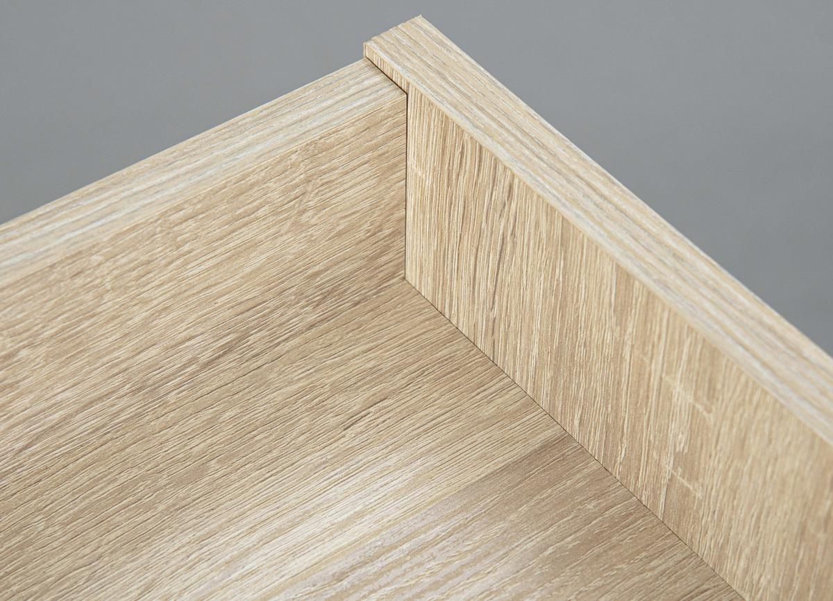 Rollcontainer Novi Sonoma Eiche - Silberfarben/Sonoma Eiche, Basics, Holzwerkstoff/Kunststoff (40/36/65cm) - MID.YOU