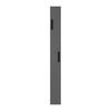 HALLPANEL LEONY -TOP- -BASED- - antracit, Klassisk, trämaterial (12/110/1,8cm) - Based