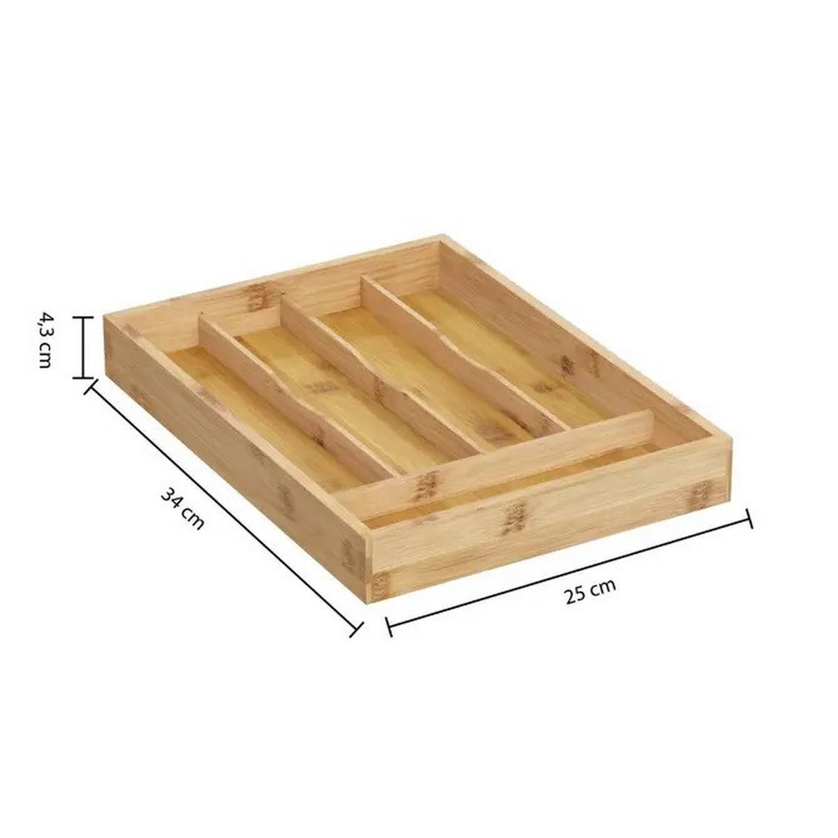 Vložek Za Jedilni Pribor Bamboo - Moderno (25/4,3/34cm) - Mömax