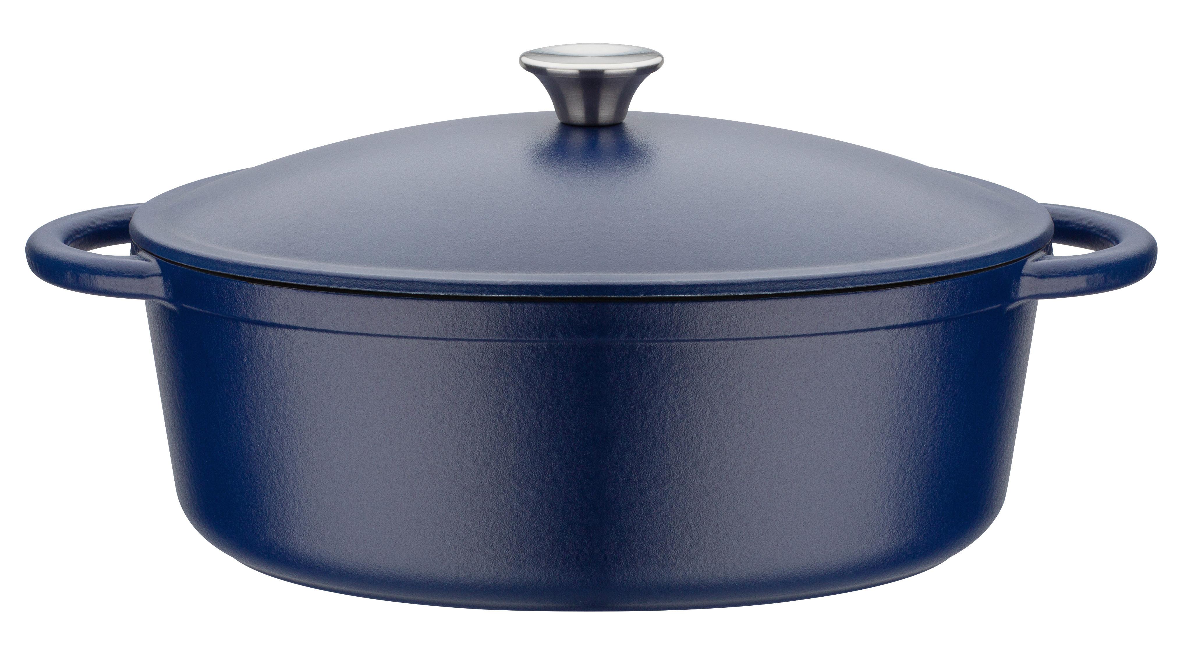 Pekač Blue Magic - temno modra, Basics, kovina (33/26cm) - GSW