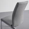SVIKTSTOL LENNARD - ljusgrå/kromfärg, Modern, metall/trä (42,5/99/45cm) - Bessagi Home
