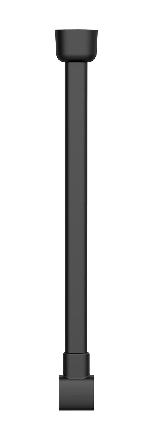 DRĄŻEK PRYSZNICOWY JETE - czarny, Konventionell, metal (3,5/57cm) - Schöner Wohnen