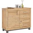 Komoda Aruba - siva/srebrna, Konvencionalno, kovina/leseni material (110/90/45cm) - Zandiara Komoda Aruba - siva/srebrna, Konvencionalno, kovina/leseni material (110/90/45cm) - Zandiara
