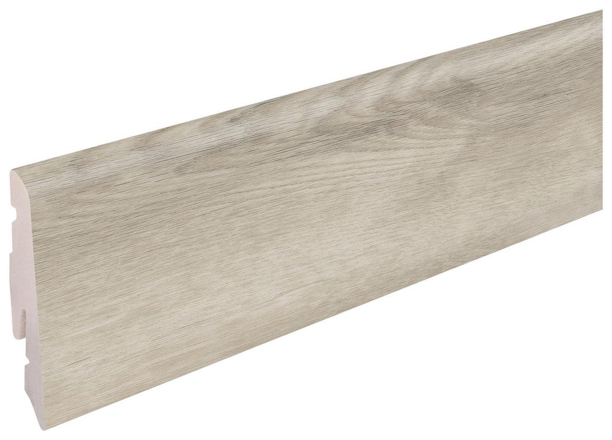Zaključna Letev Ontano White, Svetlo Siva - svetlo siva, Basics, umetna masa (240/5,8/1,2cm)