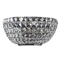 WANDLEUCHTE BASFOR - Nickelfarben, Trend, Metall (12,2/25,7/14,8cm) - MAYTONI