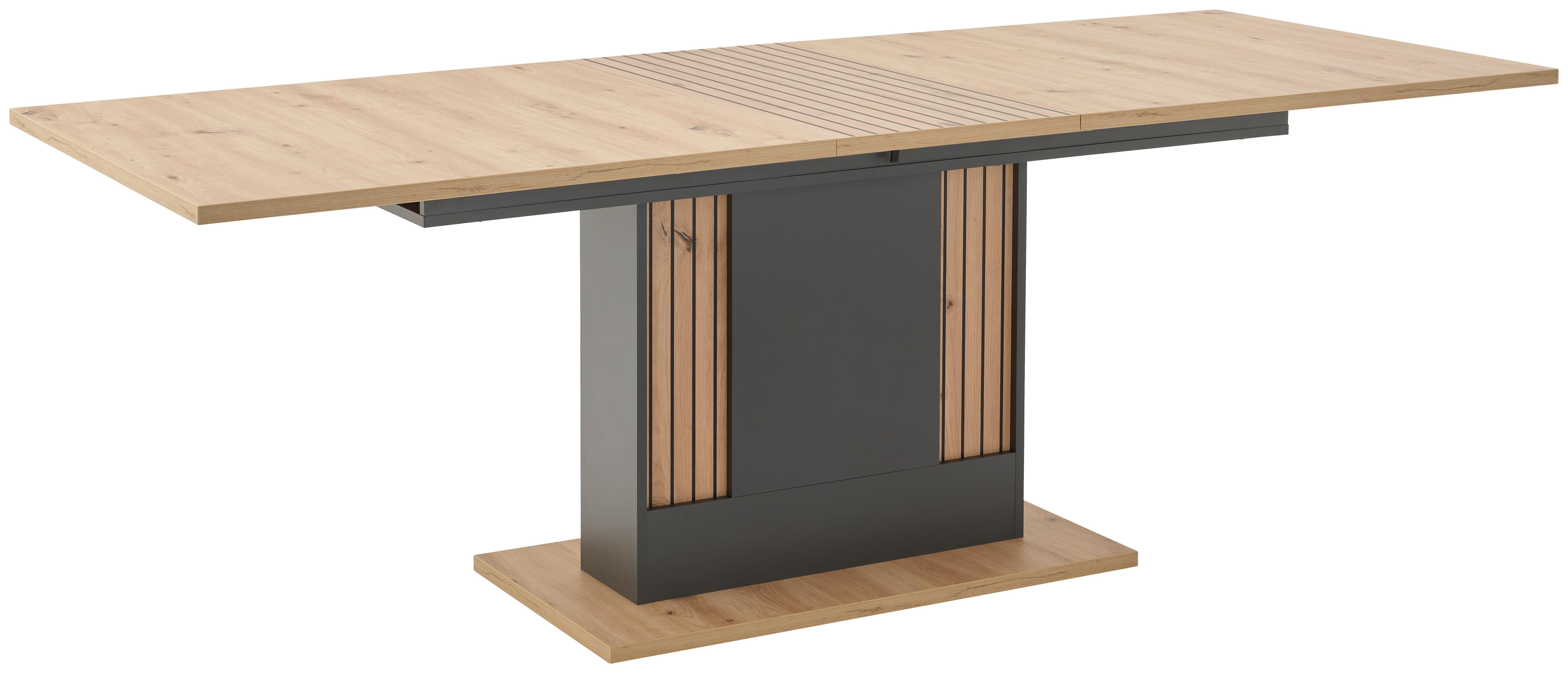 Stol Na Izvlačenje Amare - Moderno, drvni materijal (180-220/76,3/90cm)