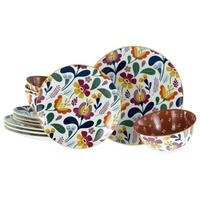 Jedilni Servis Folklore Bunt, 12-Delni - večbarvno, Design, keramika - Creatable