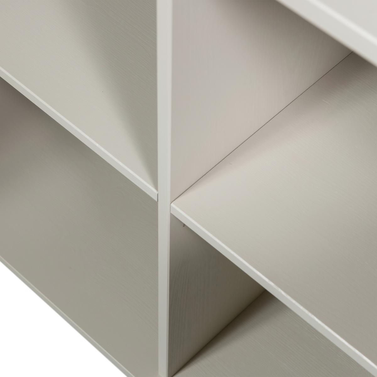 Sideboard Gravure Beige B: 40 cm - Schwarz/Grau, Design, Holz/Metall (200/85/44cm) - Livetastic