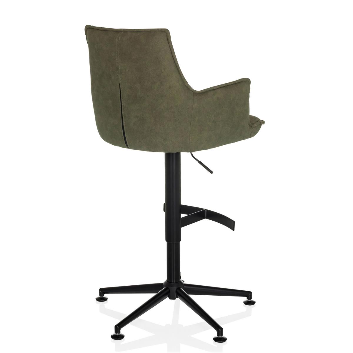 Barski Stol Solao Life High, Zelena - črna/zelena, Moderno, kovina/umetna masa (55/93/56cm) - MID.YOU