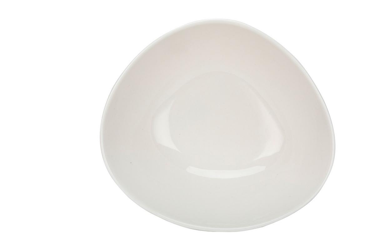 Müslischale Haruki in Weiß - Weiß, MODERN, Keramik (19/17,1/6,8cm) - Mömax