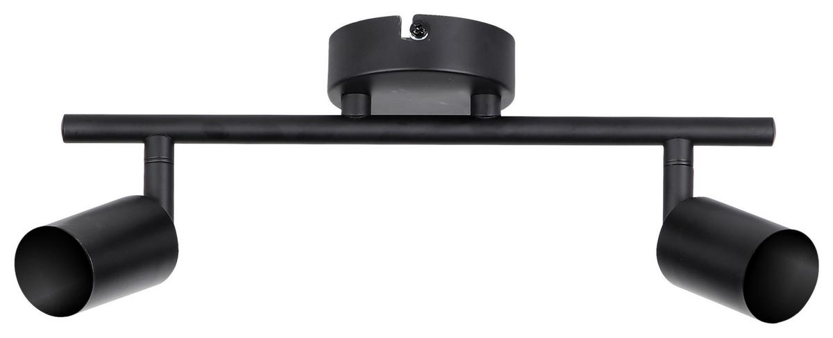 Strahler Molly in Schwarz max. 24 Watt - Schwarz, KONVENTIONELL, Metall (30/8/15,5cm) - Mömax