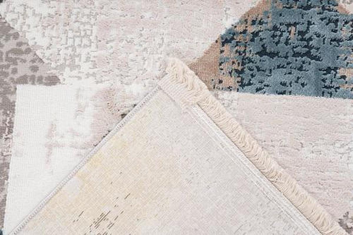 Vintage-teppich Akropolis - Blau/Grau, Design, Textil (120/180cm) - Kayoom