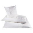 Bettwäsche Cindy, ca. 140x200cm - Weiß/Grau, MODERN, Textil (70/90cm) - premium living