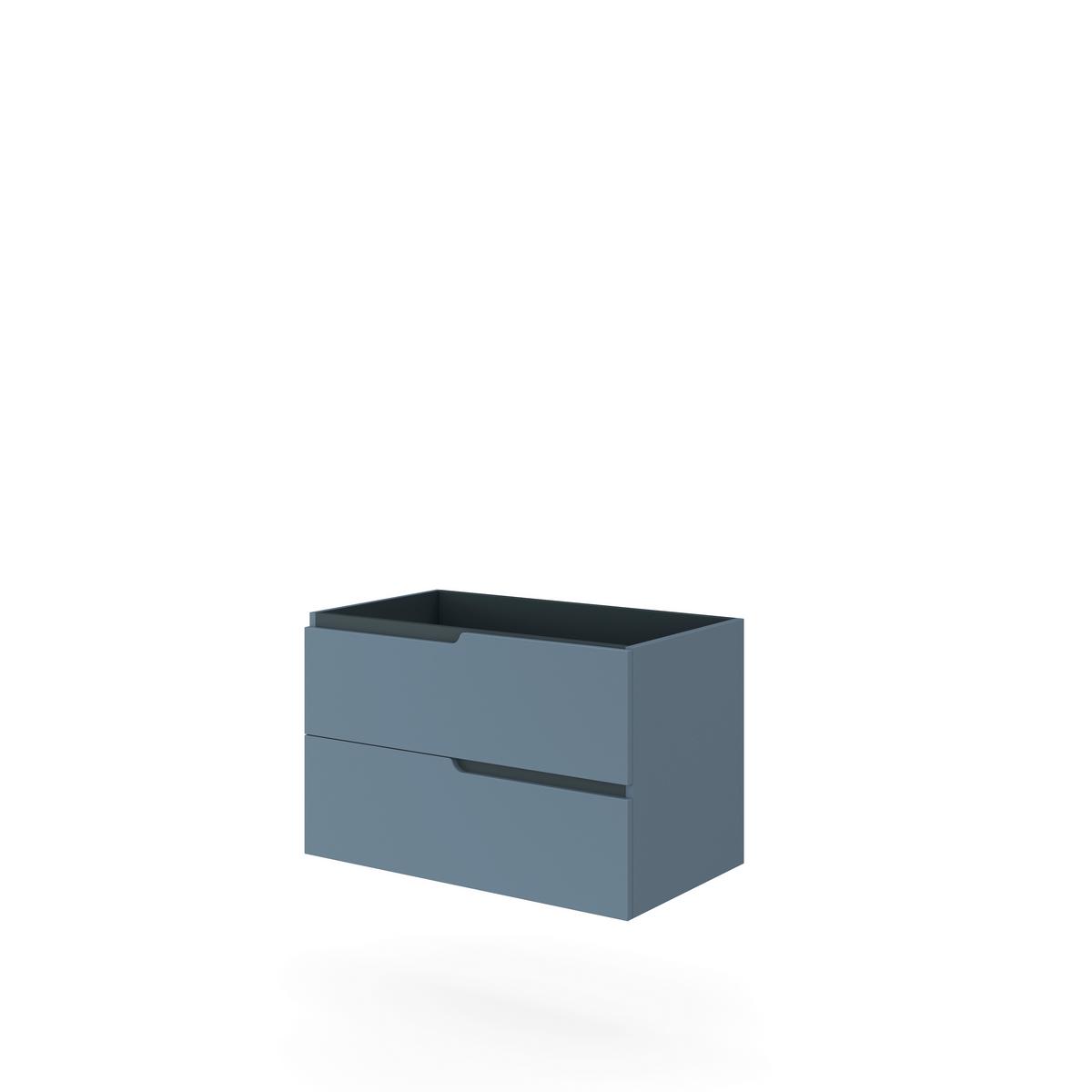 Element Ispod Umivaonika Winter - plava/antracit, Moderno, drvni materijal (80/51/46cm)