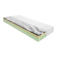 Viscomatratze Royal Duo Memory H3 ca. 80x200cm - Weiß, Textil (80/200cm) - Premium Living