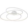 LED-TAKLAMPA WILMA - vit, Modern, metall/plast (65/80/15,5cm) - Mömax