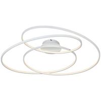 LED Mennyezeti Lámpa Wilma - fehér, Modern, műanyag/fém (65/80/15,5cm) - Mömax