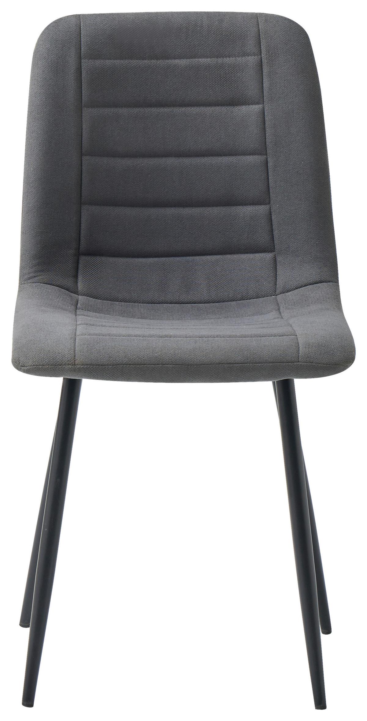 Stolica Una - tamno siva/crna, Basics, metal/tekstil (53/45/88cm) - Best Price