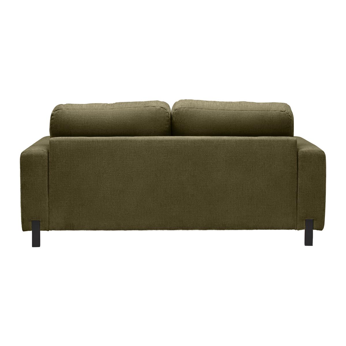 2-Sitzer-Sofa Piega Grün - Schwarz/Grün, MODERN, Textil/Metall (189/66-87/96cm) - Mömax
