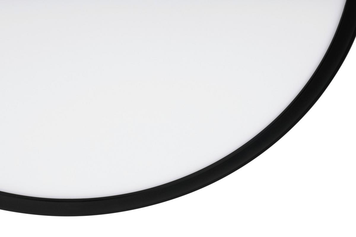 LAMPA SUFITOWA LED GIGA 8 *SBN* - czarny, Basics, tworzywo sztuczne (42/2,9cm) - Novel