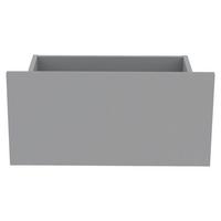 Schublade Unit in Hellgrau - Hellgrau, Modern, Holzwerkstoff (45,3/21,9/36,6cm) - Based