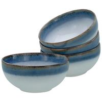 Set Posod Cascade Blue, 4-Delni - modra/bela, Design, keramika (17,5cm) - Creatable