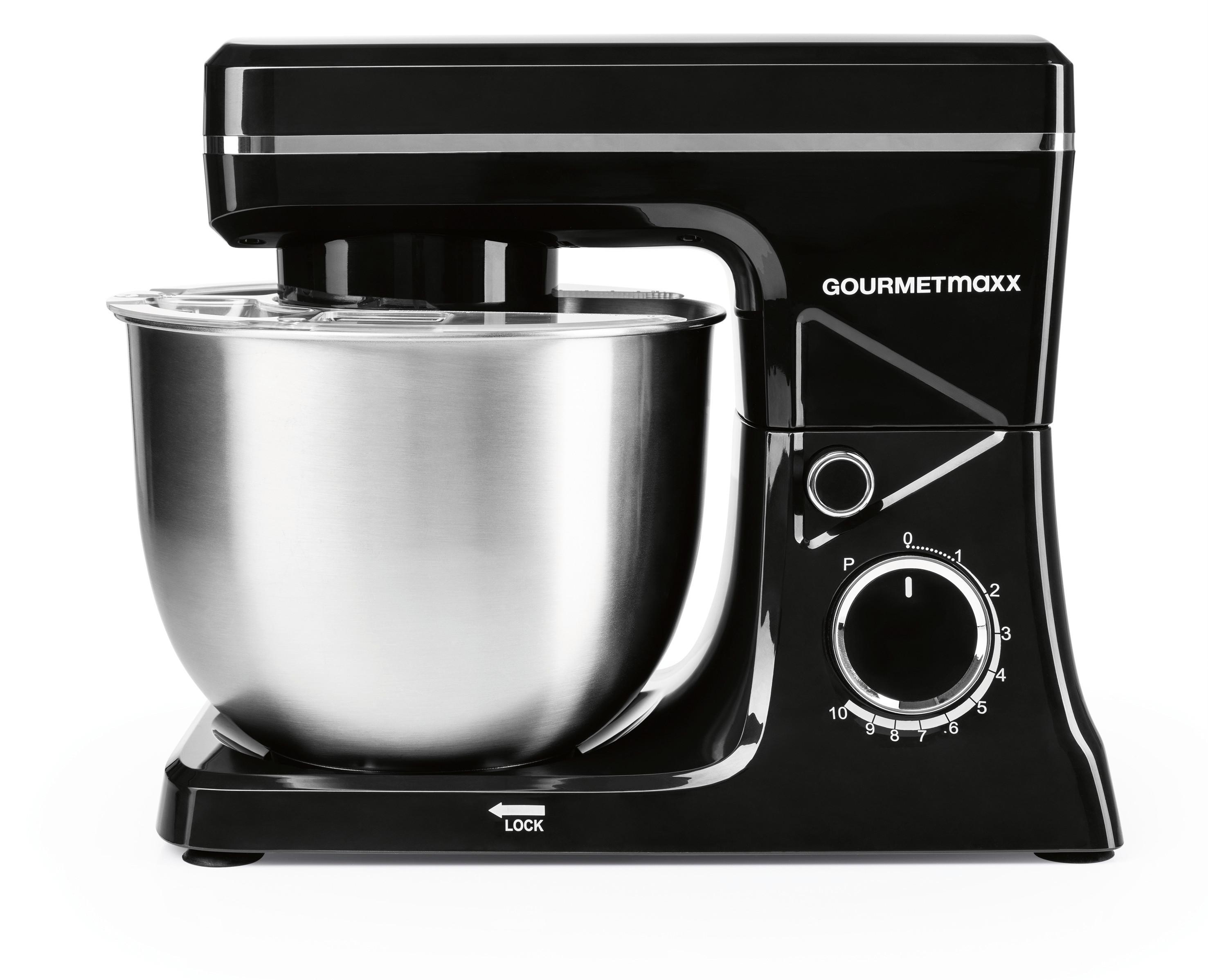 Multifunkciós Konyhagép Gourmetmaxx - fekete, fém (38/24/32cm)