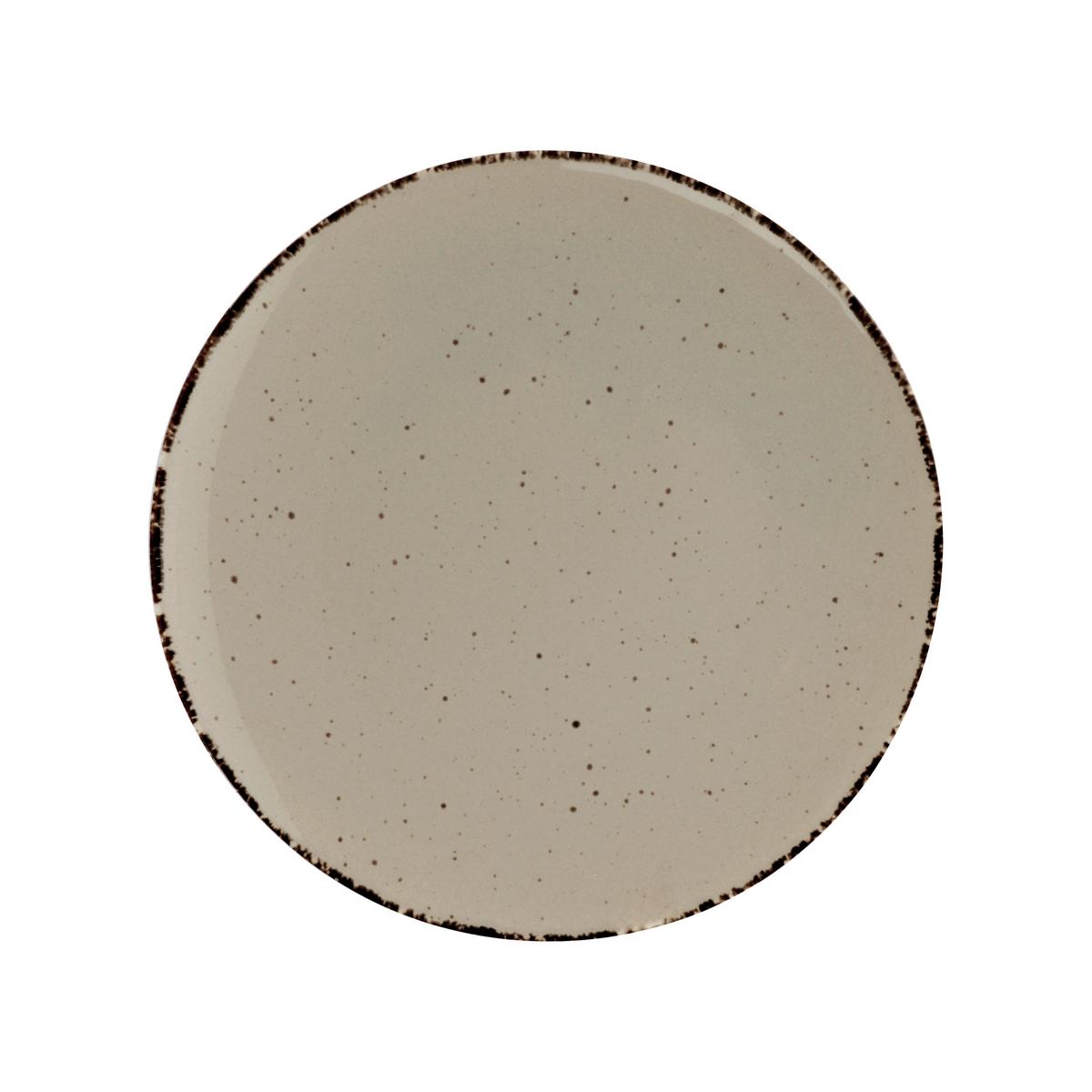 TALERZ OBIADOWY 14040 - taupe, Lifestyle, ceramika (28cm) - Landscape