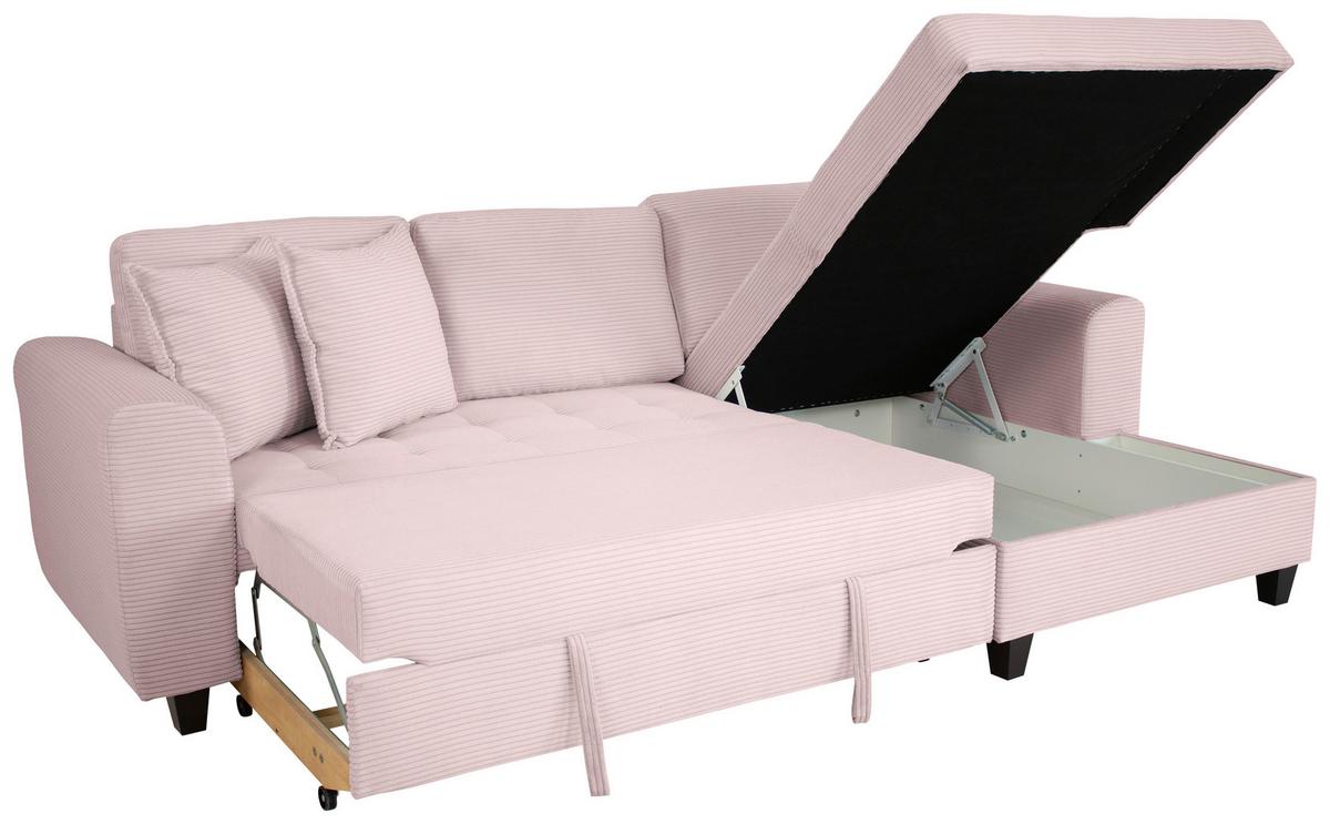 Coltar MORITZ - roz, Trend, textil (265/155cm) - Modern Living