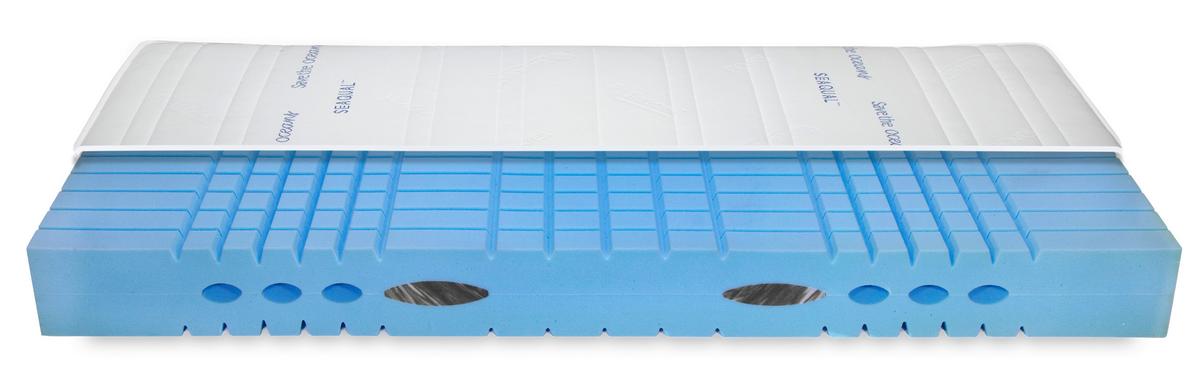 MATERAC Z ZIMNEJ PIANKI EMOTION S60 - biały, Basics, tkanina (100/200cm) - Novel