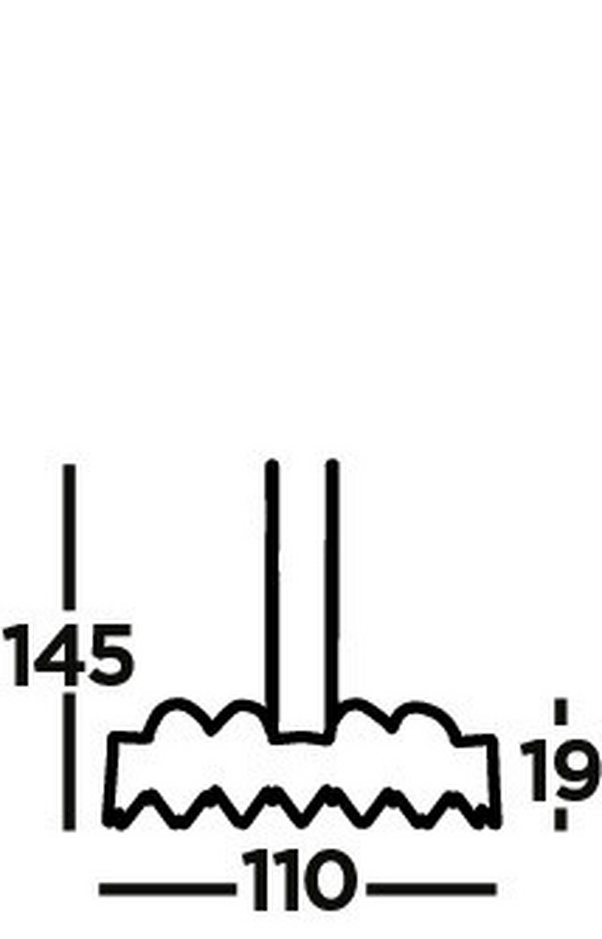 Függőlámpa Anthea 8416-6bk - fekete/rézszínű, Design, fém (110/19/145cm)