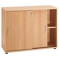 Aktenschrank Serie 4000 Buchefarbe - Buchefarben, Basics, Holzwerkstoff (100/77,4/39,5cm) - MID.YOU