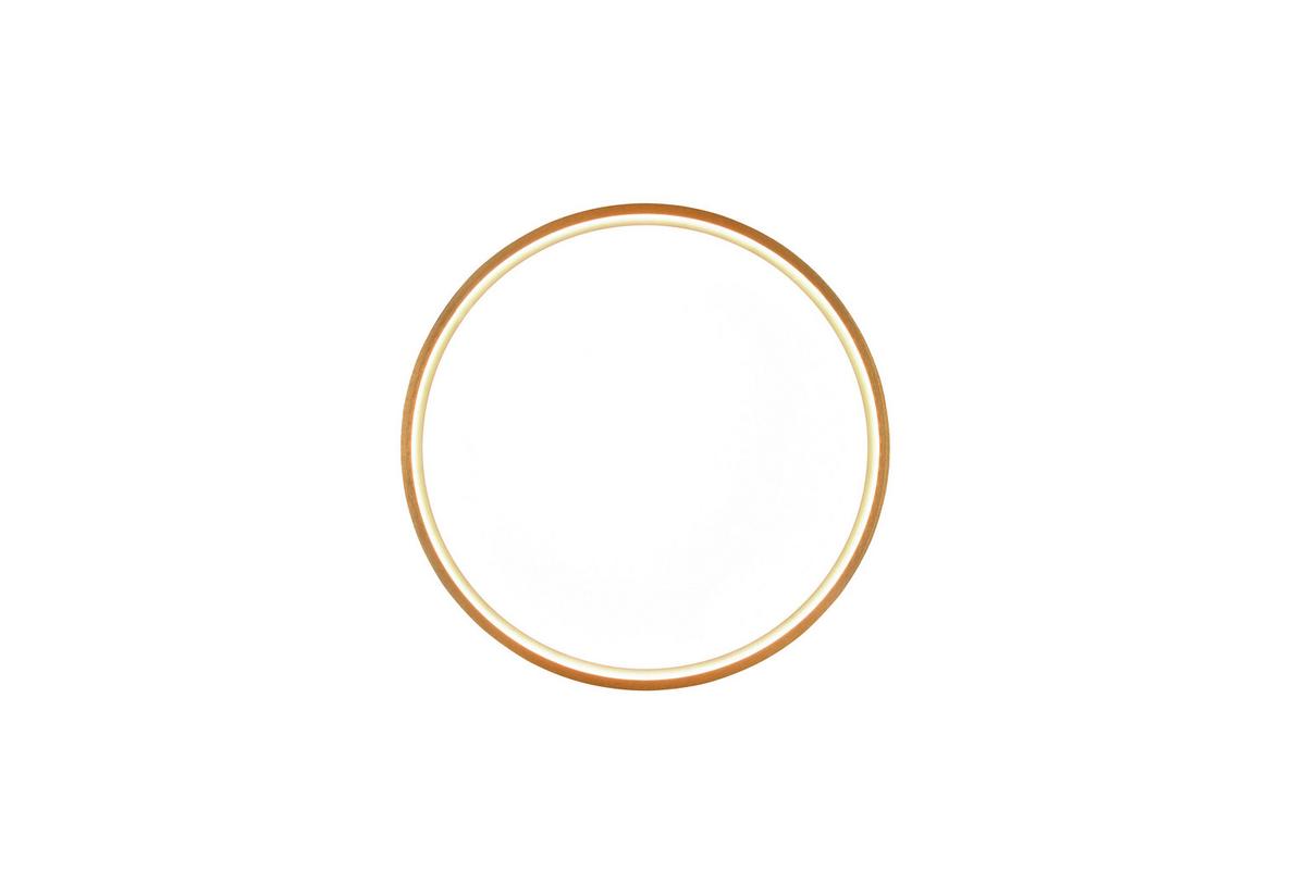 LED-Deckenleuchte Doha in Messingfarben max. 29 Watt - Messingfarben, KONVENTIONELL, Metall (45/5,5cm) - Trio Leuchten