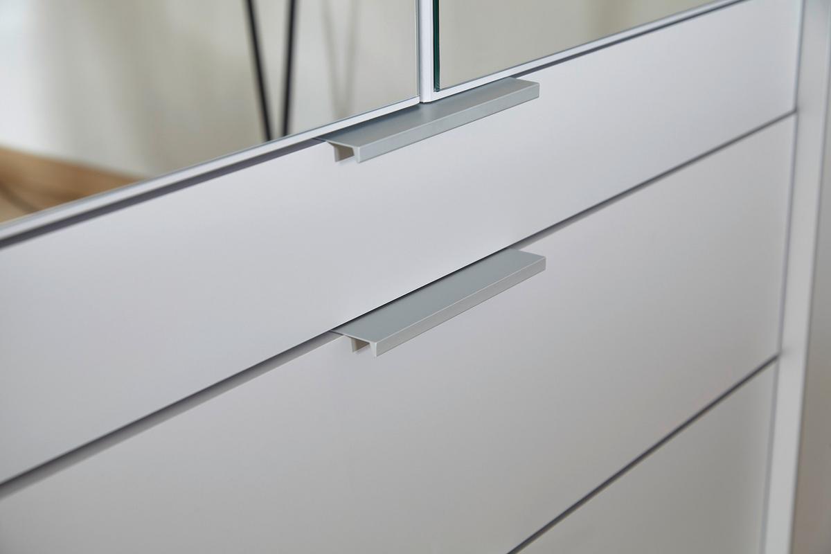 DULAP USI ROTATIVE ALABAMA - argintiu/gri deschis, Modern, material pe bază de lemn (271/229/54cm) - Modern Living