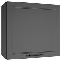 Küchenoberschrank Meran ca. 60x57x34 cm Grau - Schwarz/Grau, LIFESTYLE, Holzwerkstoff/Metall (60/57/34cm) - Held