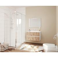 Kupaonica Santorini - bijela, Moderno, keramika (81/113/46,5cm)