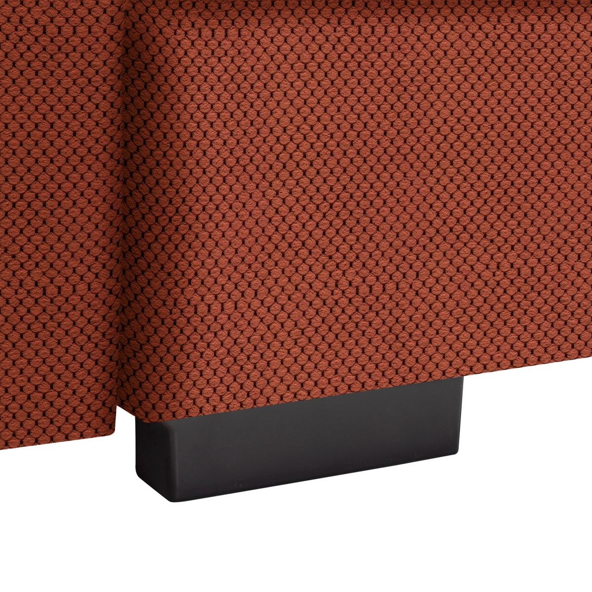 Megasofa Pedro Terracotta - Terracotta, MODERN, Holz/Holzwerkstoff (261/83/124cm) - Mömax