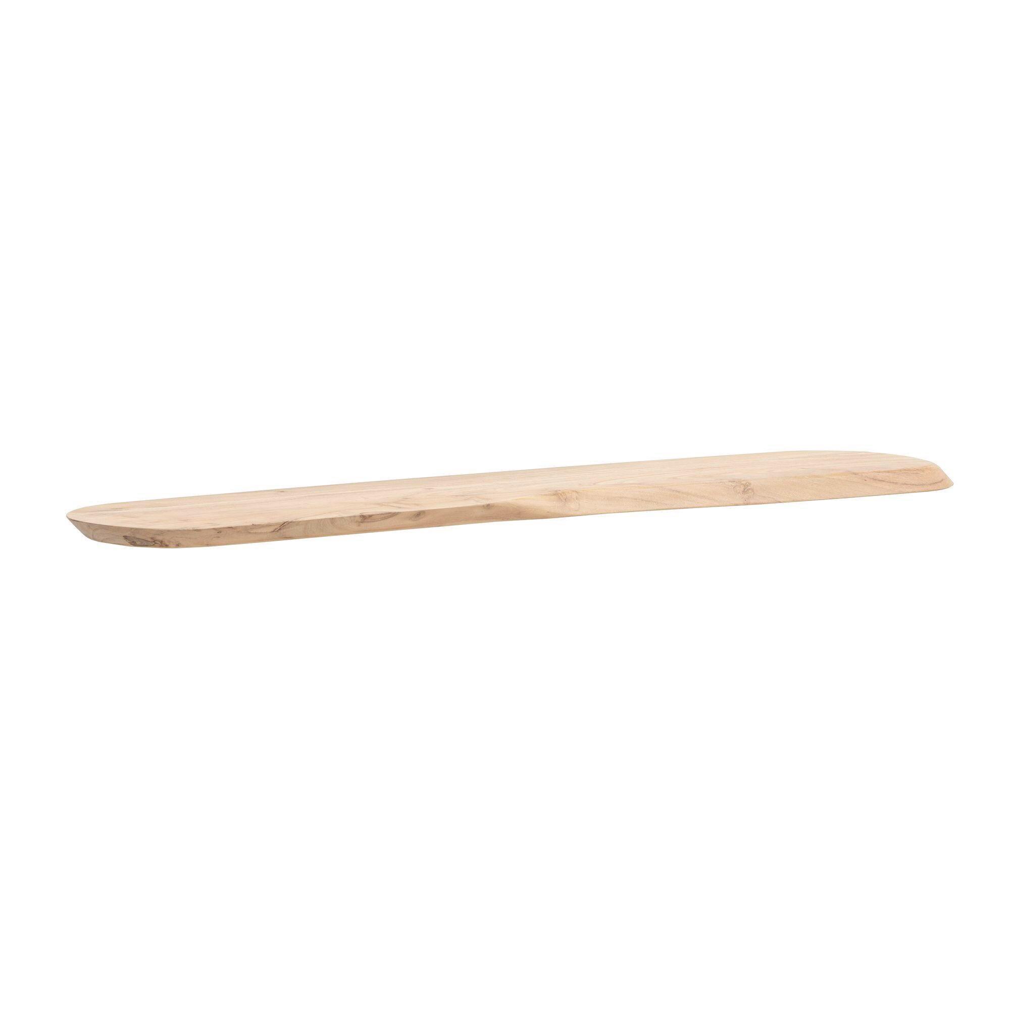 Wandboard Wl7.404 - Akaziefarben, Design, Holz (120/3/20cm) - Livetastic