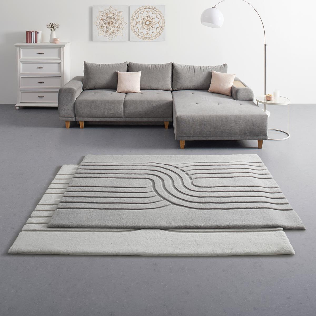 Umetno Krzno Fadime 1 - krem barve, Moderno, tekstil (80/150cm) - Mömax