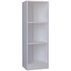 Regal Dilos, Bela - bela, Moderno, leseni material (38/114/30cm) - MID.YOU