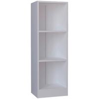 Regal Dilos, Bela - bela, Moderno, leseni material (38/114/30cm) - MID.YOU