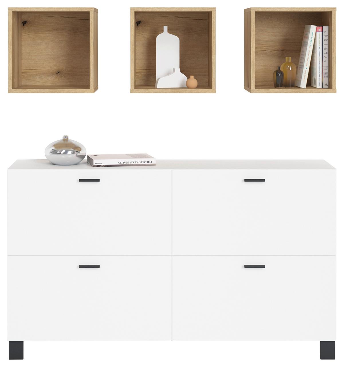 Box Lugo Eichefarben - MODERN, Holzwerkstoff (35,2/35,2/34,4cm) - Mömax