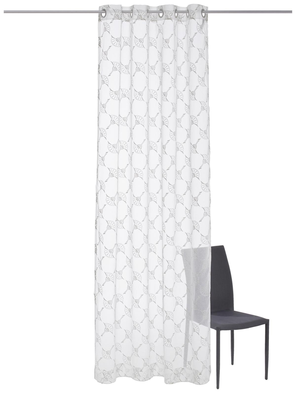 ZASŁONA NA PRZELOTKACH J-AIRY JOOP! - kolor naturalny, Design, tkanina (140/250cm) - Joop!